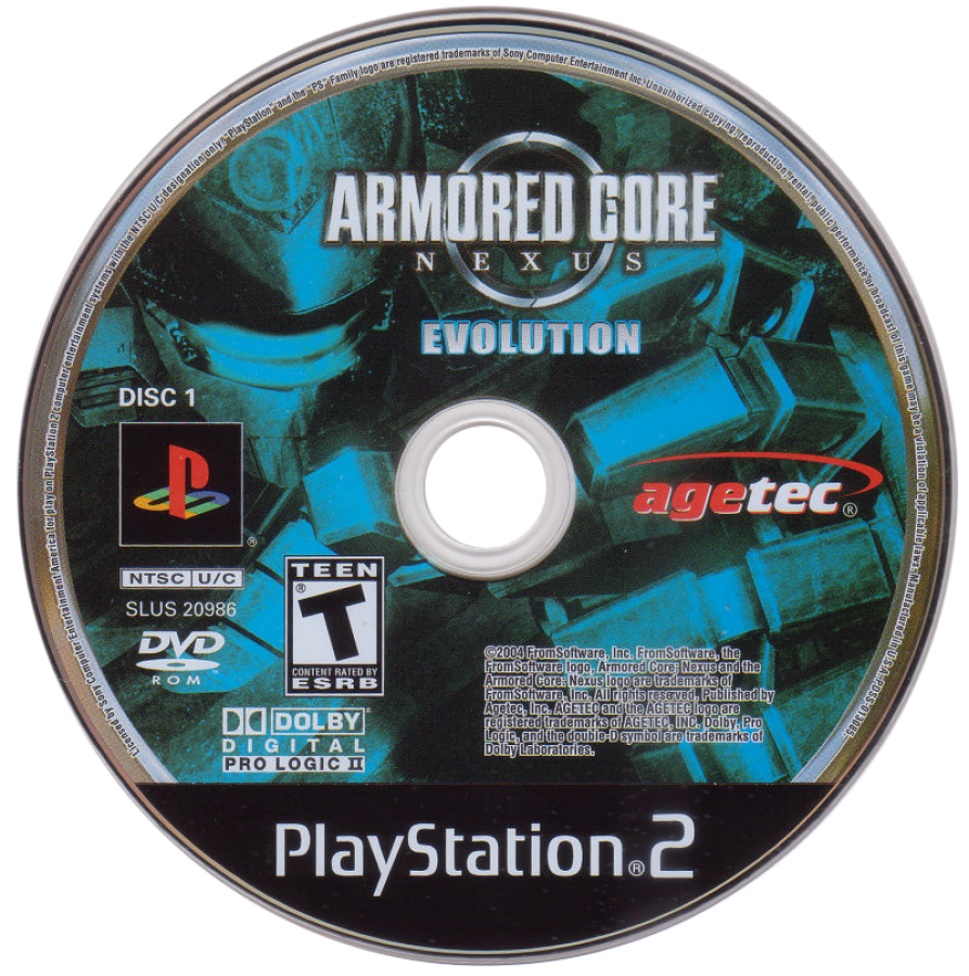 Armored Core: Nexus – PlayStation 2 (PS2)