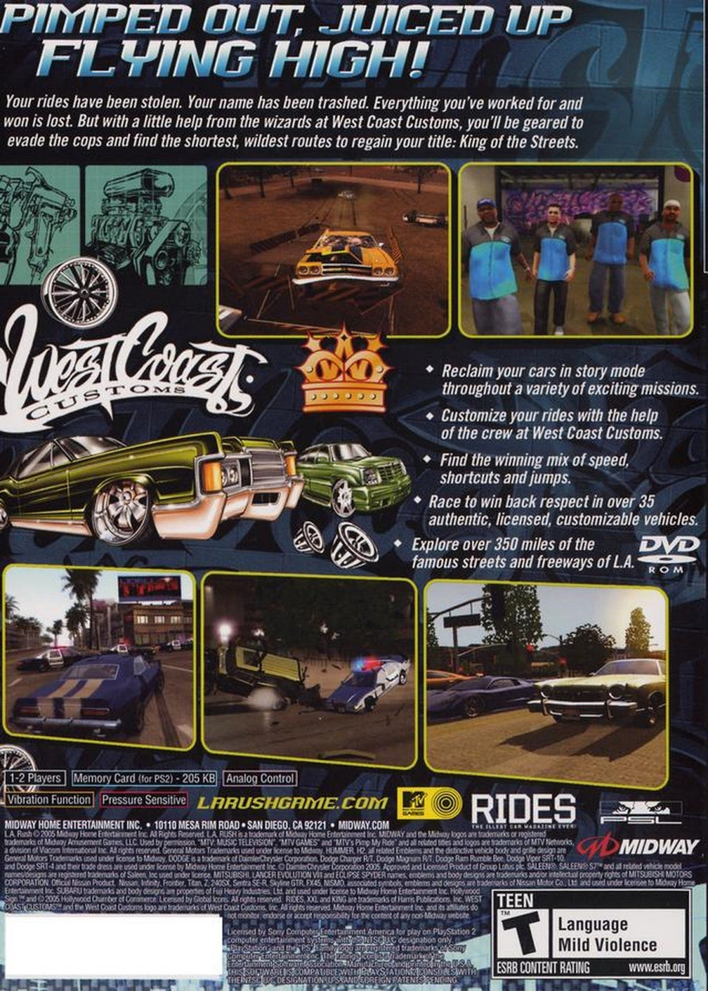 L.A. Rush – PlayStation 2 (PS2)