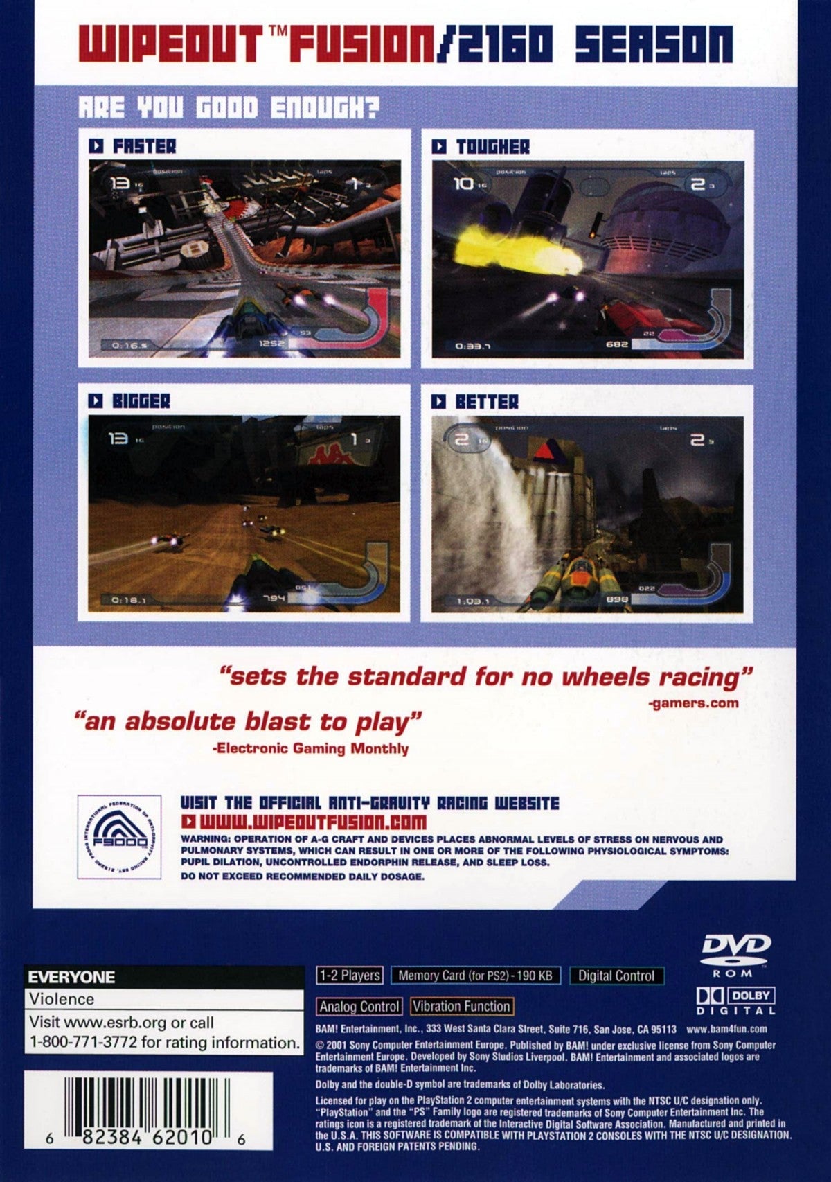 Wipeout Fusion – PlayStation 2 (PS2)