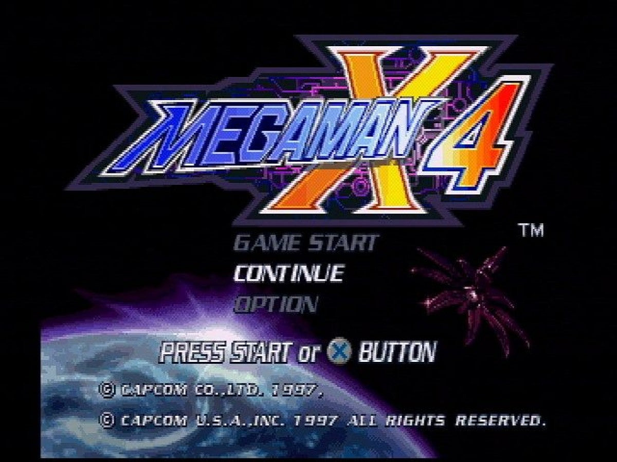 Mega Man X4 [Greatest Hits] – PlayStation 1 (PS1)