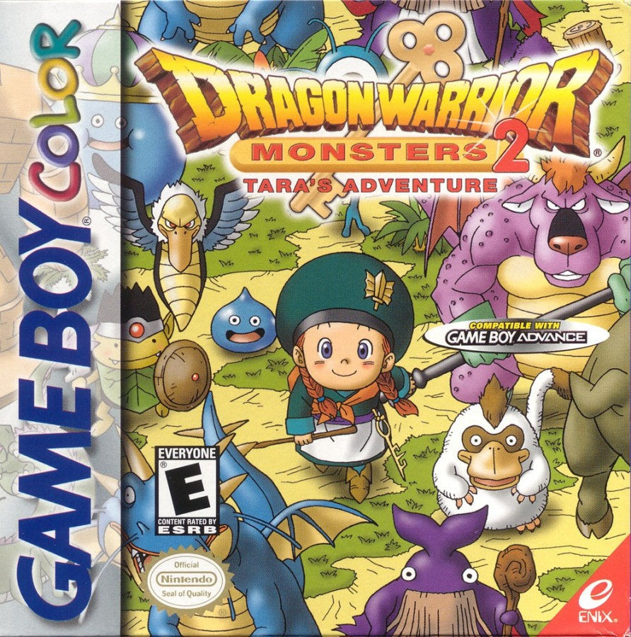Dragon Warrior Monsters 2: Tara's Adventure – Game Boy Color (GBC)