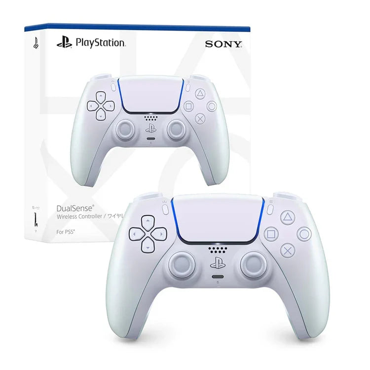 Sony PS5 DualSense Wireless Controller Chroma Pearl – PlayStation 5 Accessory (PS5)