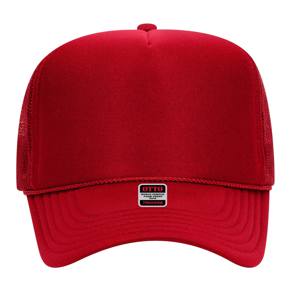Embroidered Chain Stitch Trucker Hat