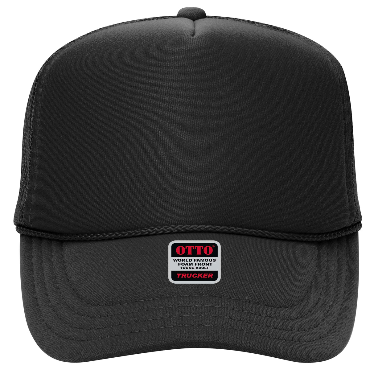 Embroidered Chain Stitch Trucker Hat