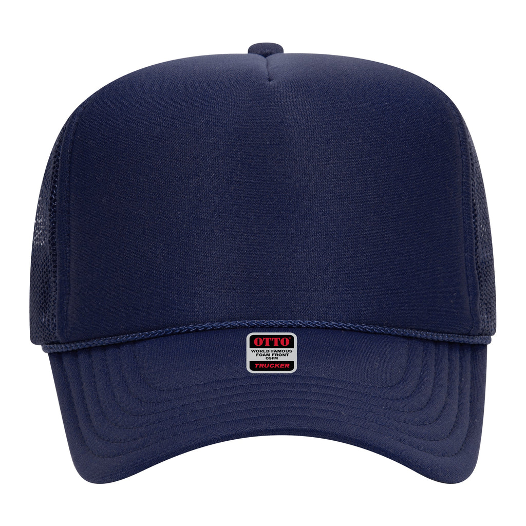 Embroidered Chain Stitch Trucker Hat
