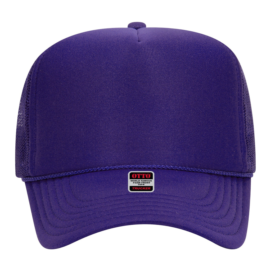 Embroidered Chain Stitch Trucker Hat