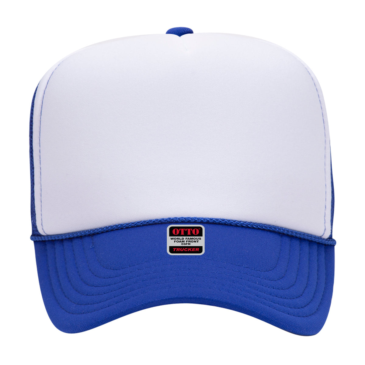 Embroidered Chain Stitch Trucker Hat