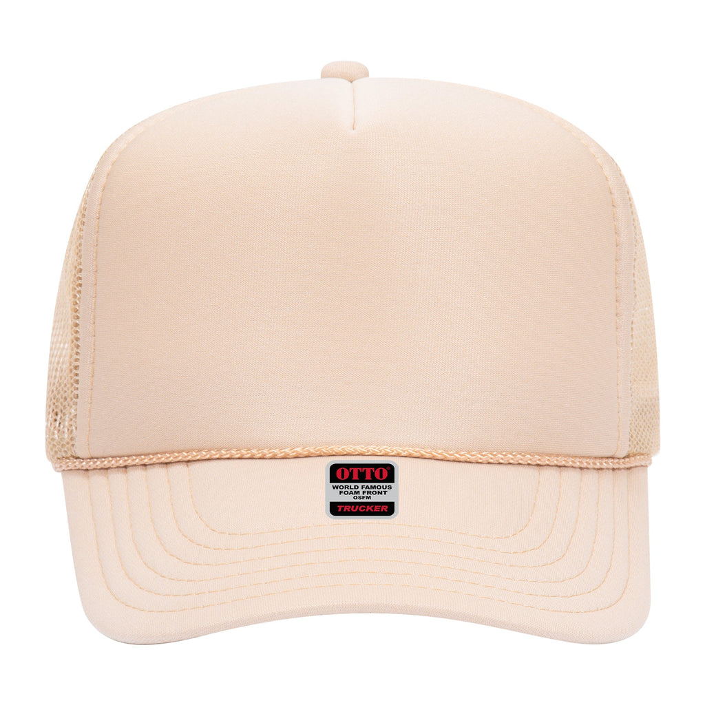 Embroidered Chain Stitch Trucker Hat