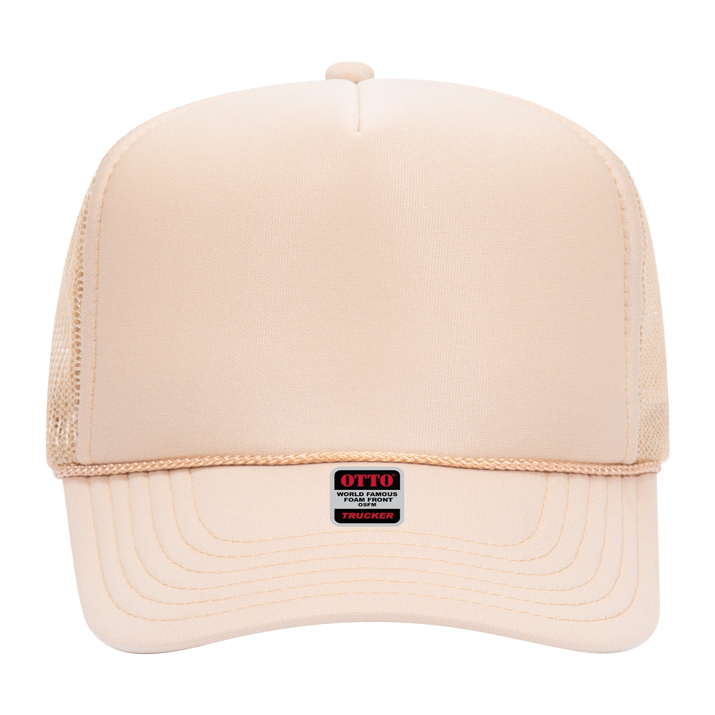 Embroidered Chain Stitch Trucker Hat