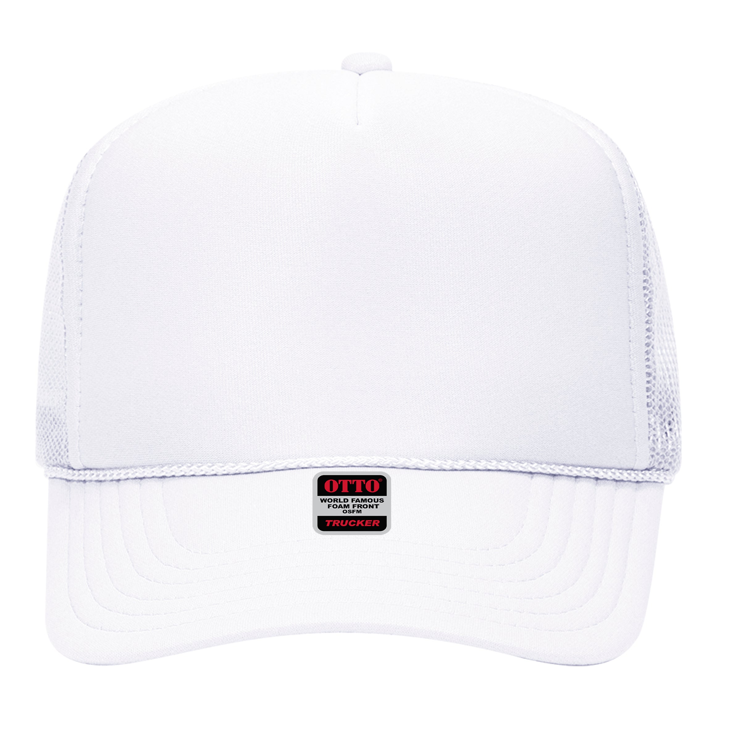 Embroidered Chain Stitch Trucker Hat