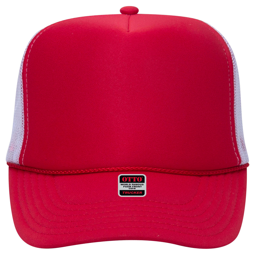 Embroidered Chain Stitch Trucker Hat
