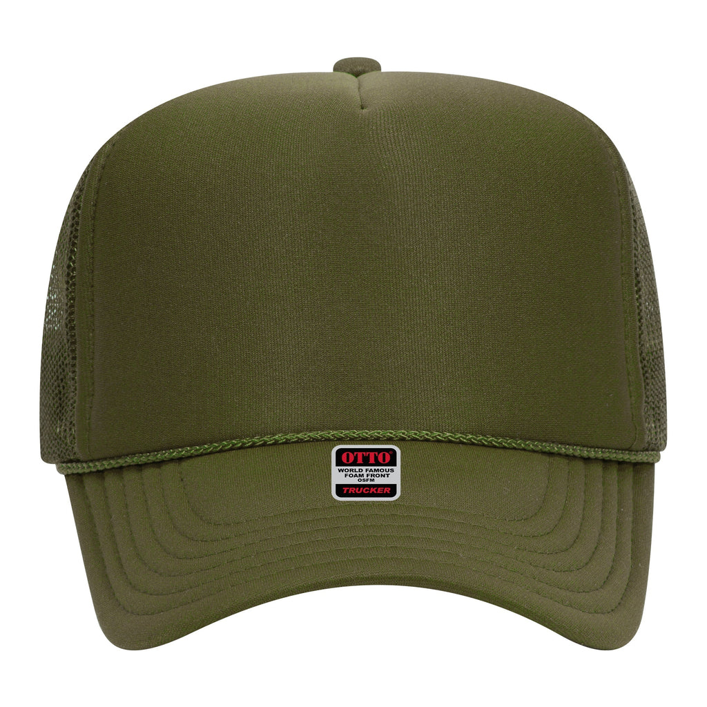 Embroidered Chain Stitch Trucker Hat