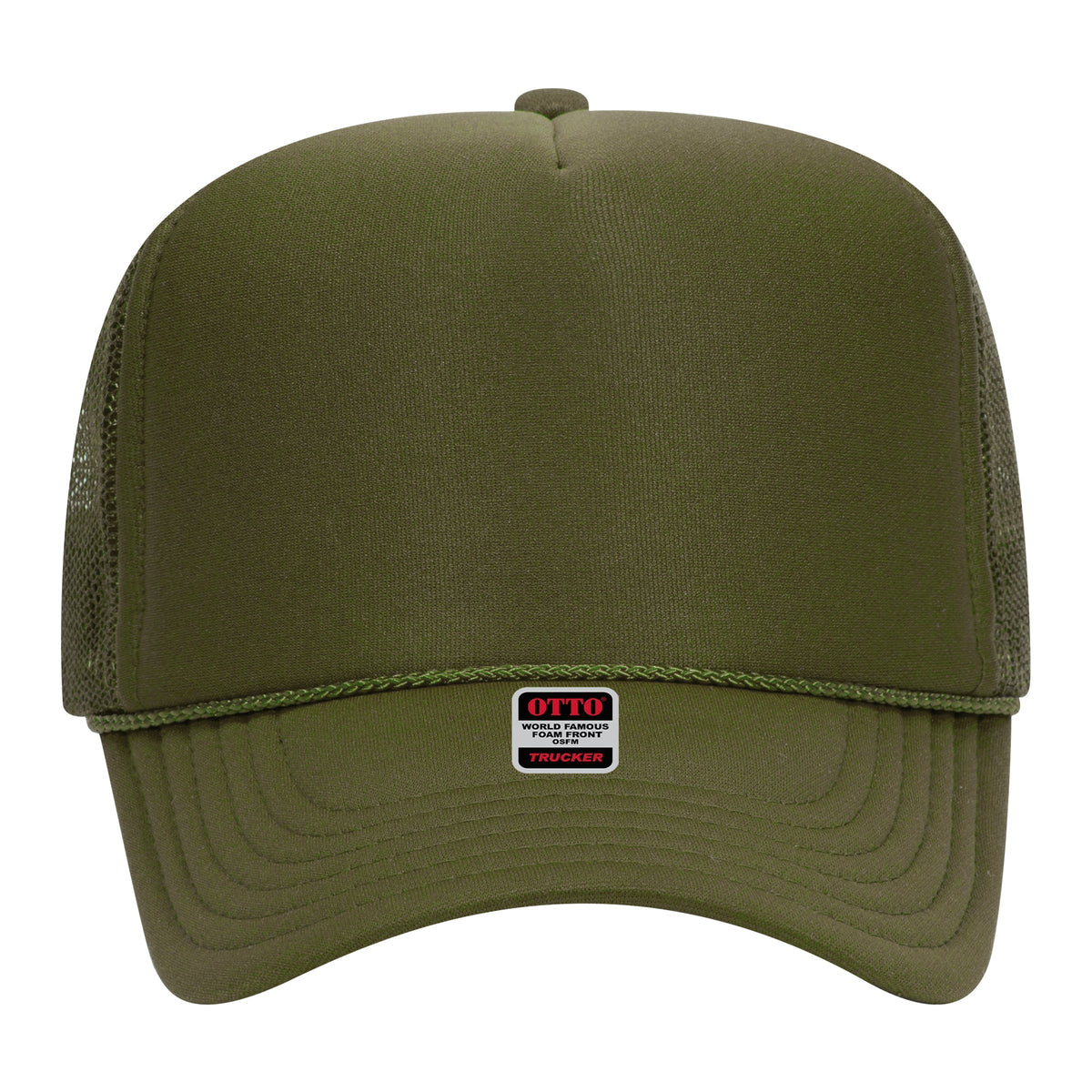 Embroidered Chain Stitch Trucker Hat