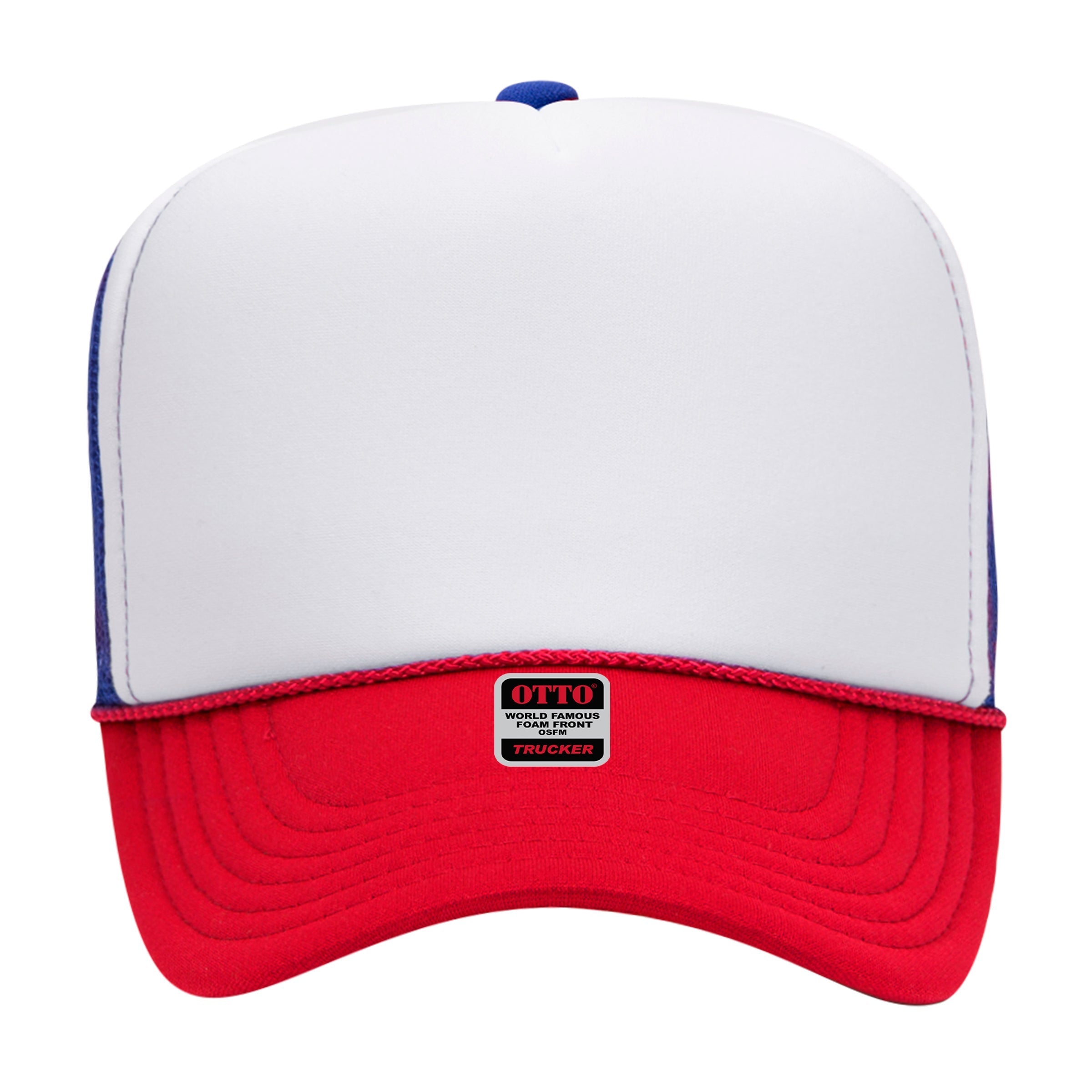 Embroidered Chain Stitch Trucker Hat