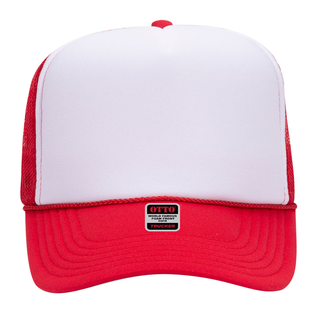 Embroidered Chain Stitch Trucker Hat