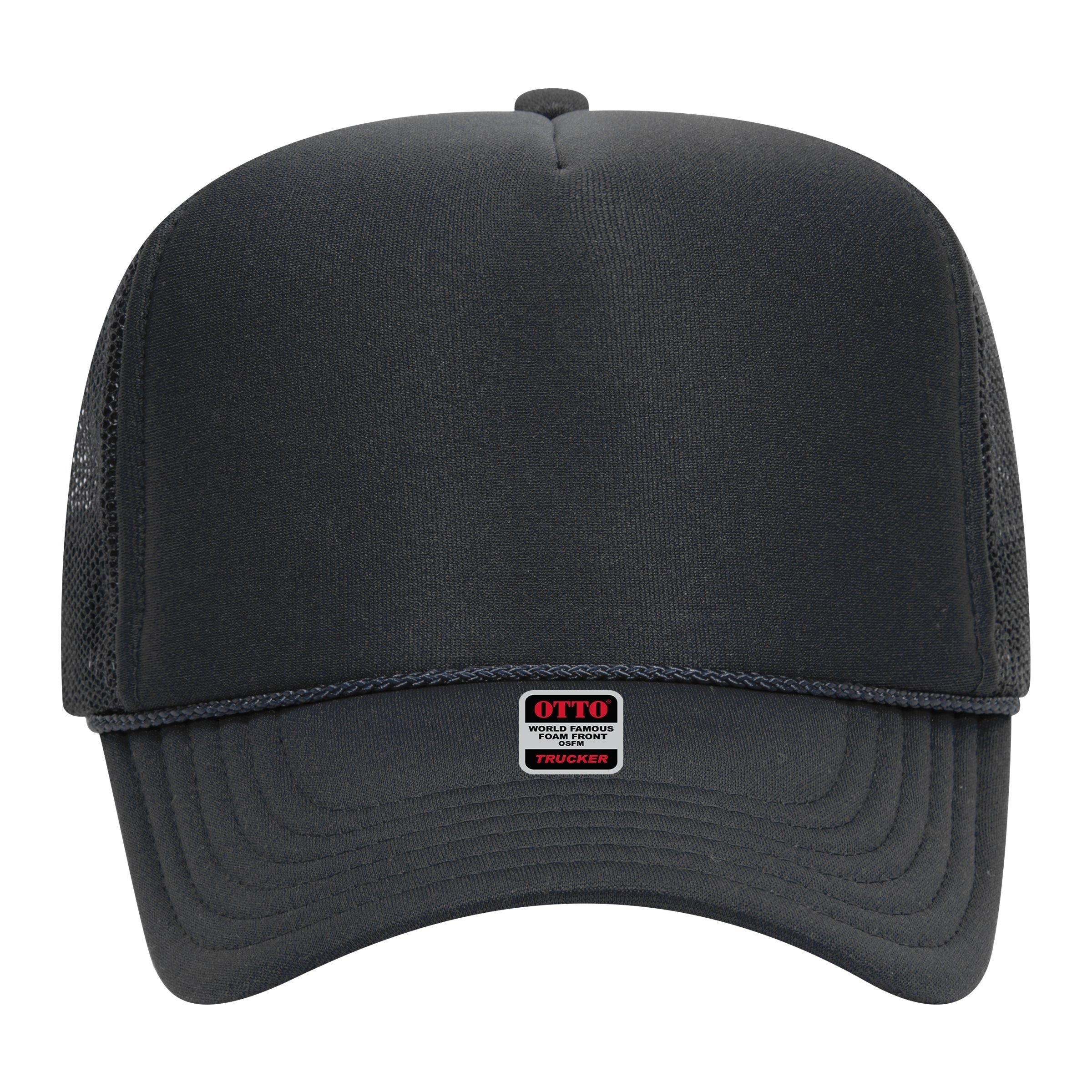 Embroidered Chain Stitch Trucker Hat