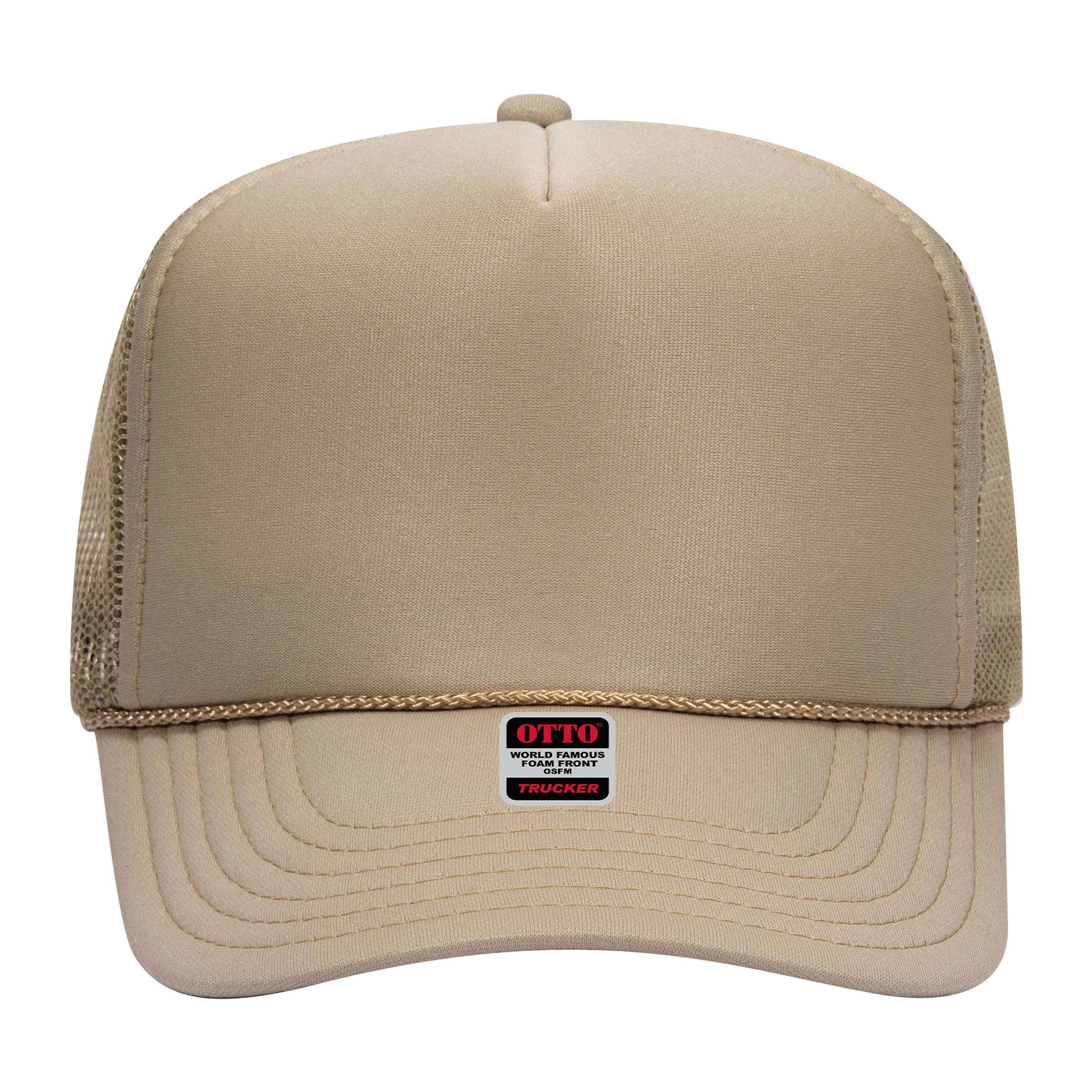 Embroidered Chain Stitch Trucker Hat