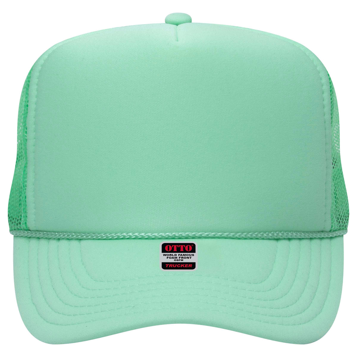 Embroidered Chain Stitch Trucker Hat