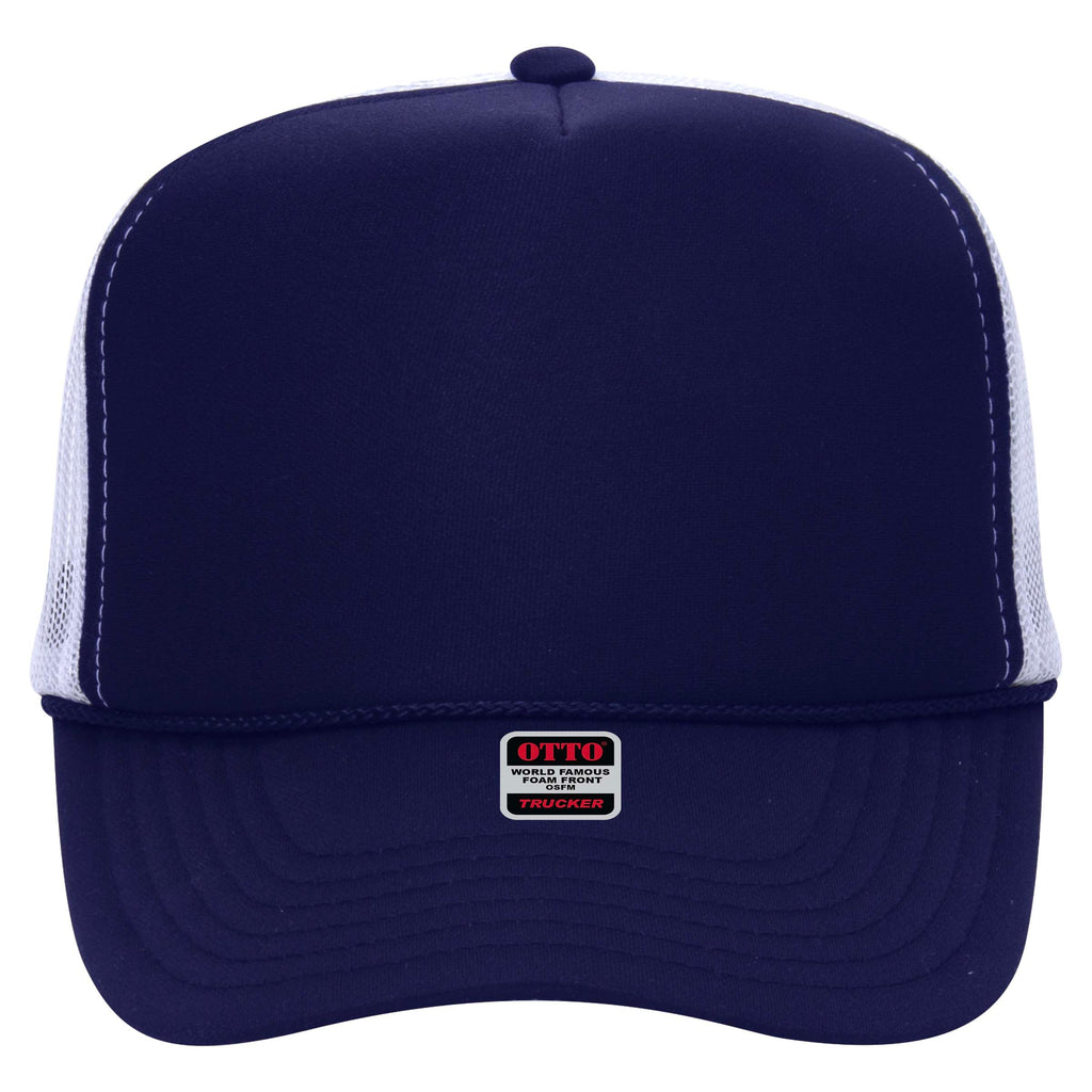 Embroidered Chain Stitch Trucker Hat
