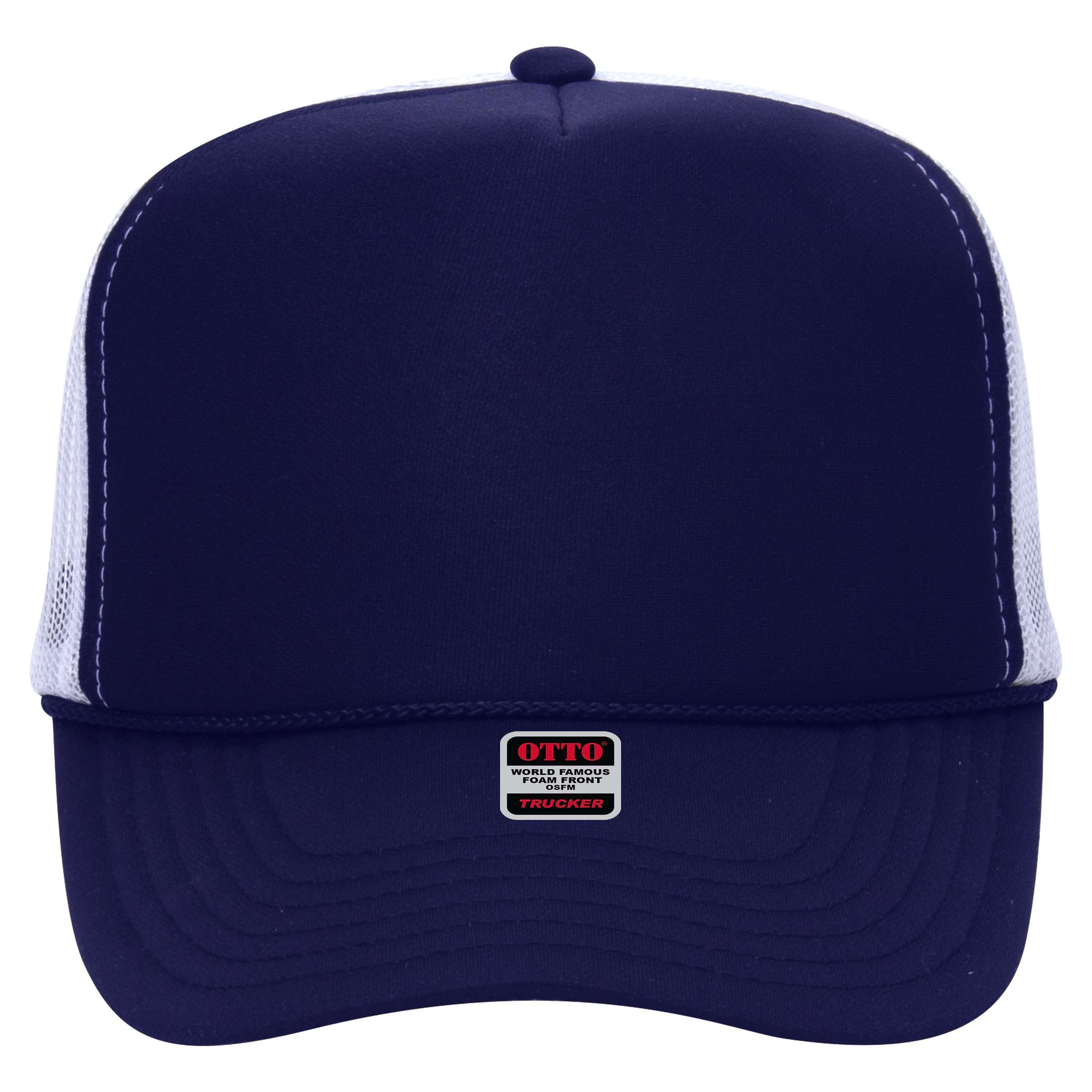 Embroidered Chain Stitch Trucker Hat
