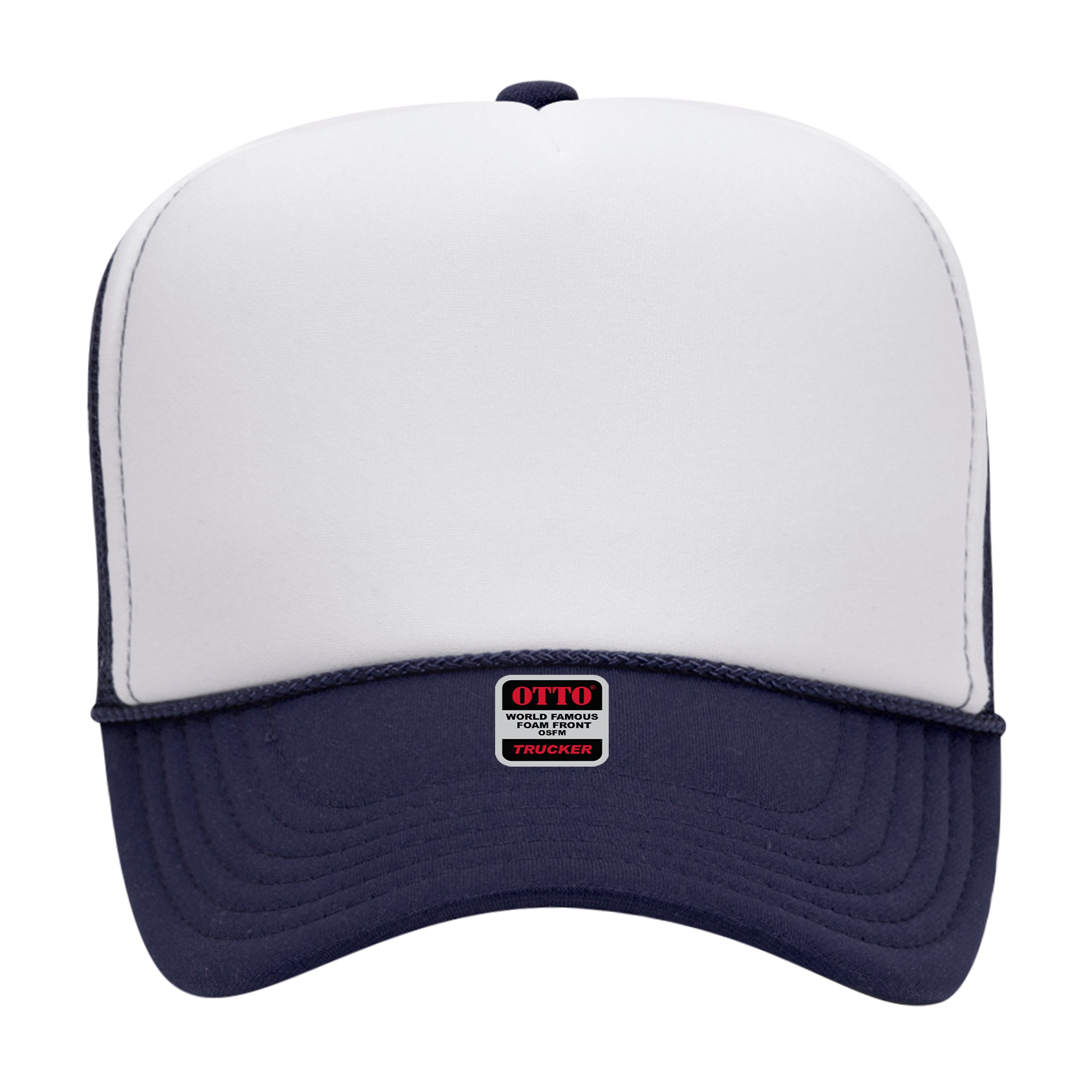 Embroidered Chain Stitch Trucker Hat