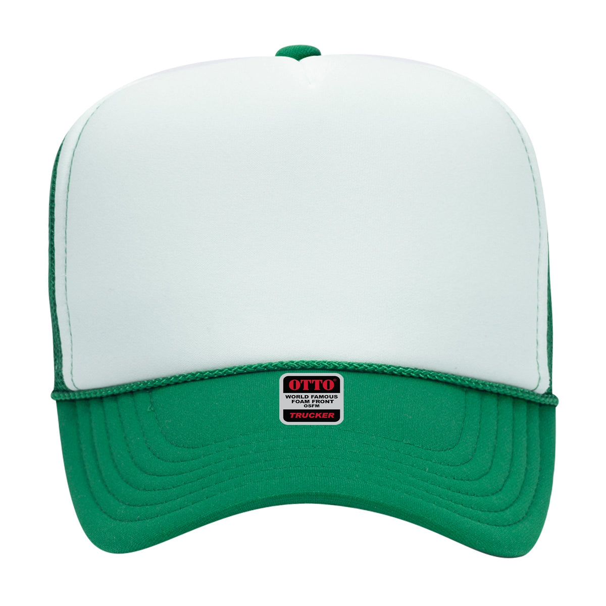 Embroidered Chain Stitch Trucker Hat