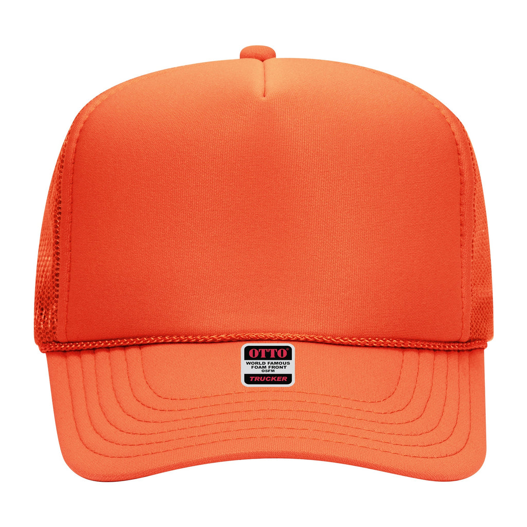 Embroidered Chain Stitch Trucker Hat