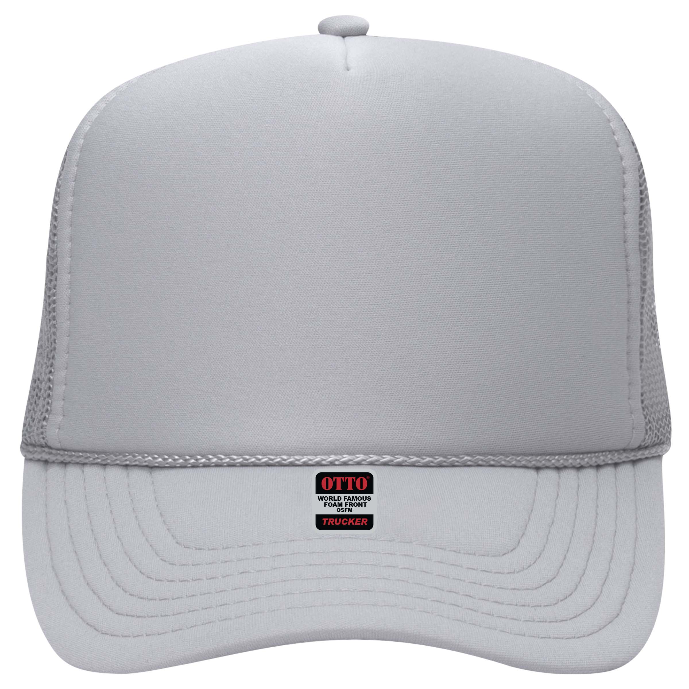 Embroidered Chain Stitch Trucker Hat