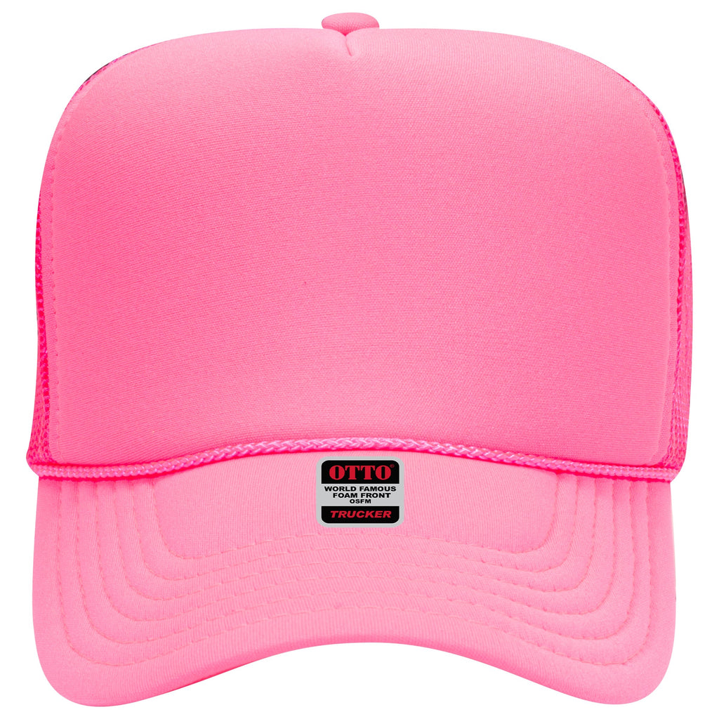 Embroidered Chain Stitch Trucker Hat