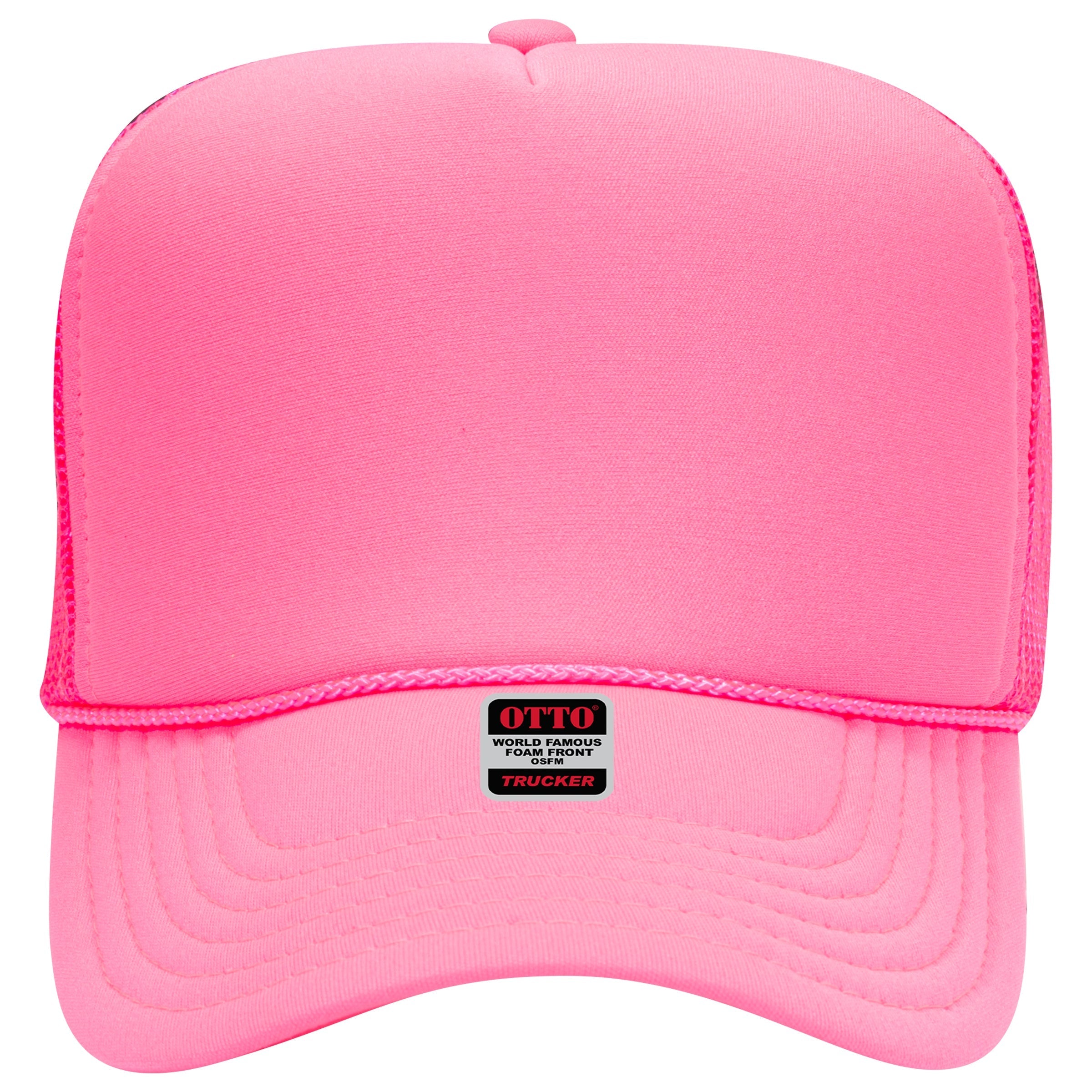Embroidered Chain Stitch Trucker Hat