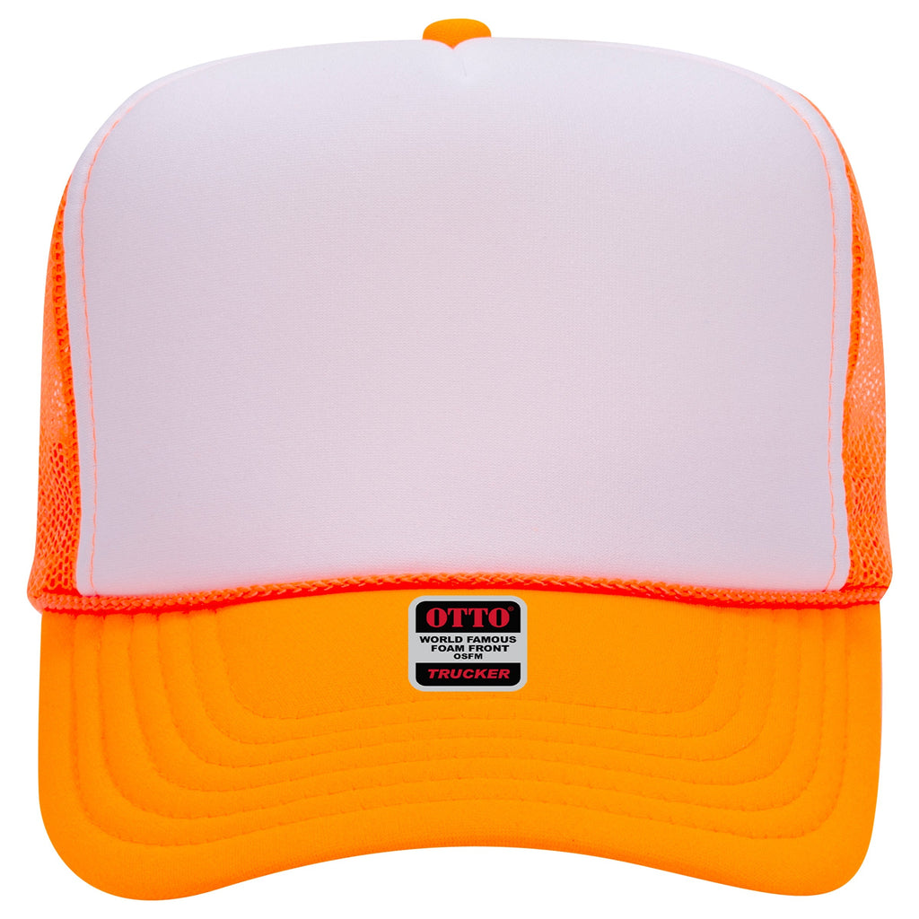 Embroidered Chain Stitch Trucker Hat