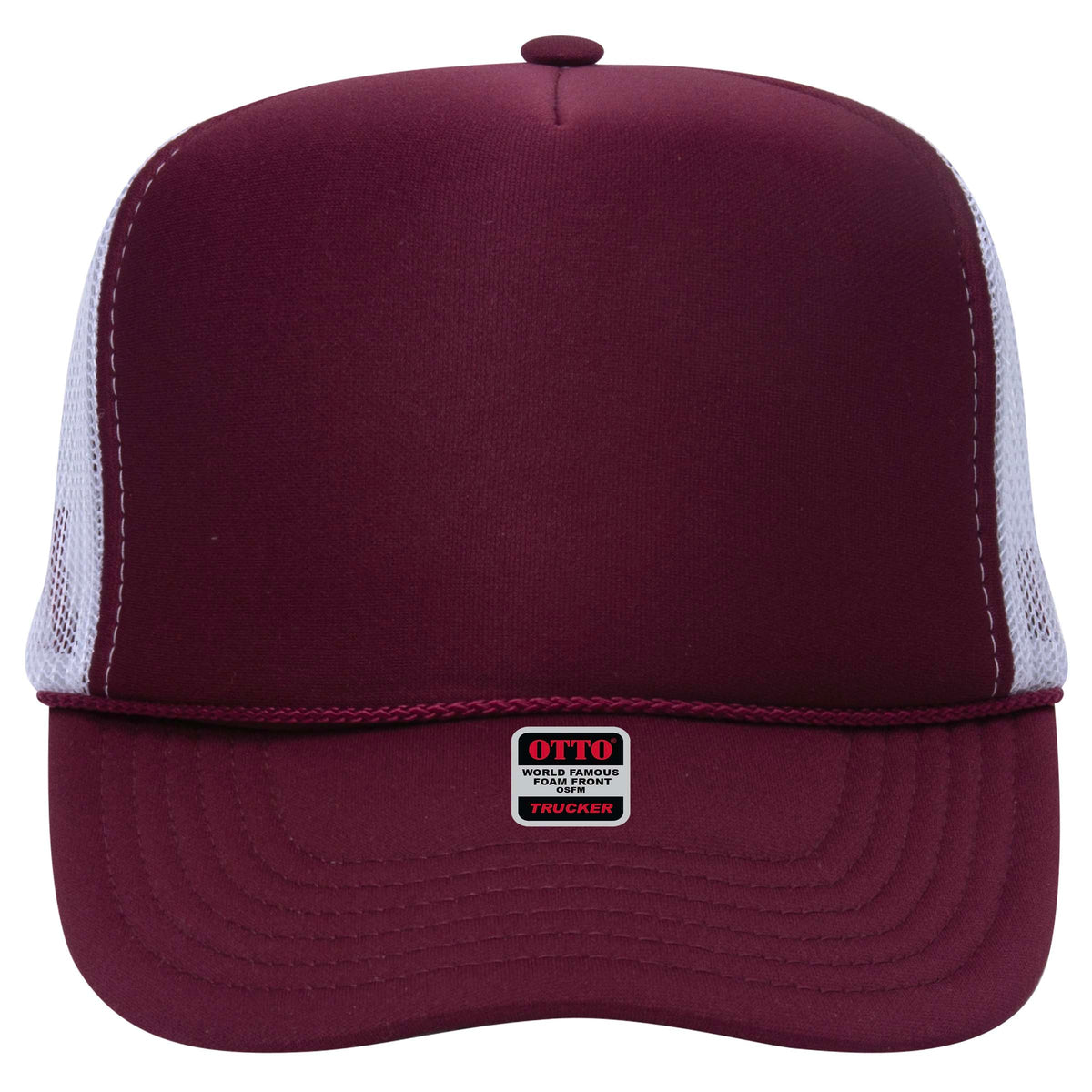 Embroidered Chain Stitch Trucker Hat