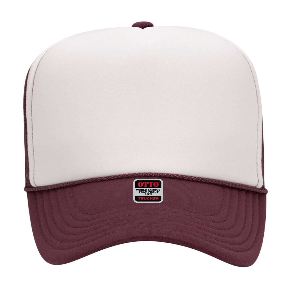 Embroidered Chain Stitch Trucker Hat