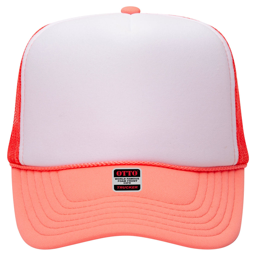 Embroidered Chain Stitch Trucker Hat
