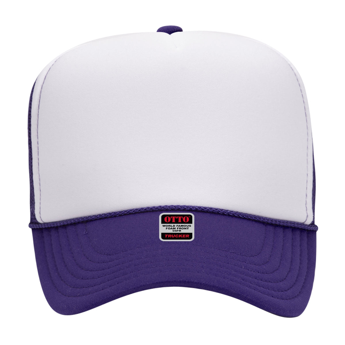 Embroidered Chain Stitch Trucker Hat