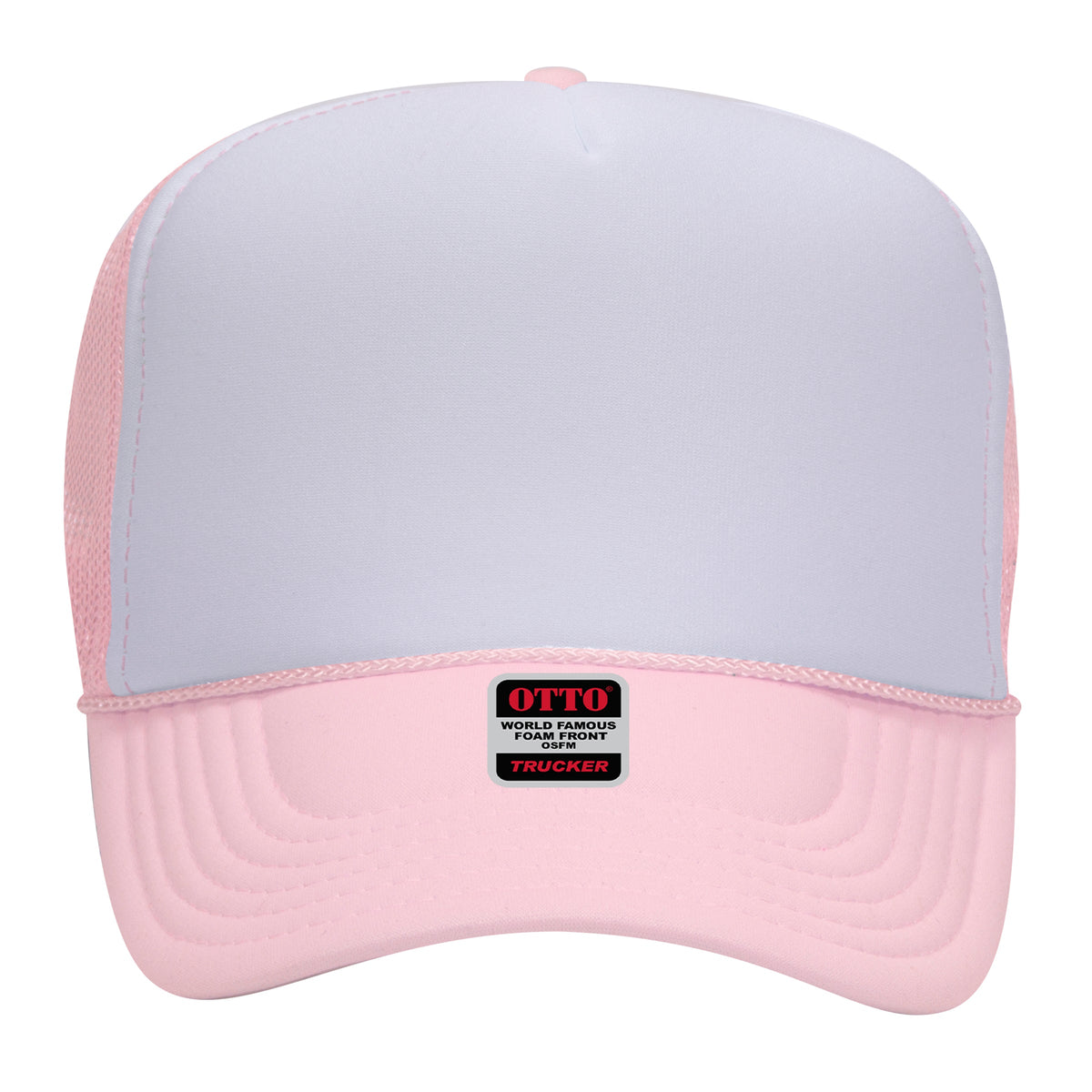 Embroidered Chain Stitch Trucker Hat