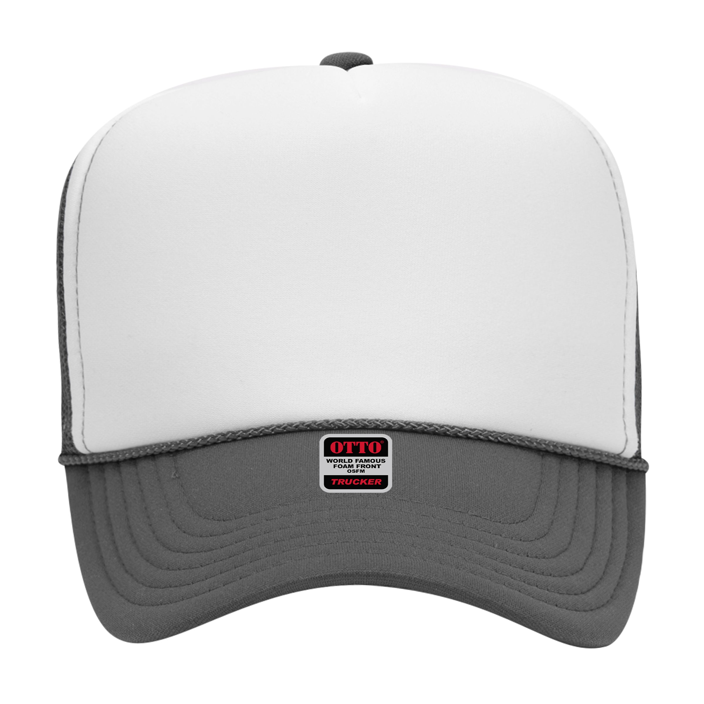 Embroidered Chain Stitch Trucker Hat
