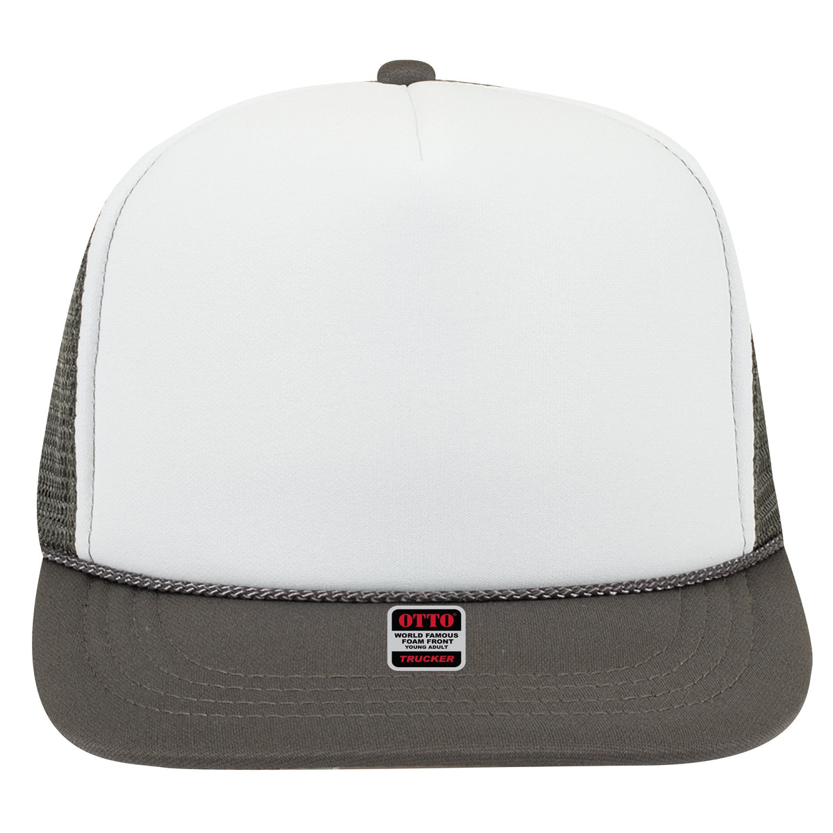 Embroidered Chain Stitch Trucker Hat