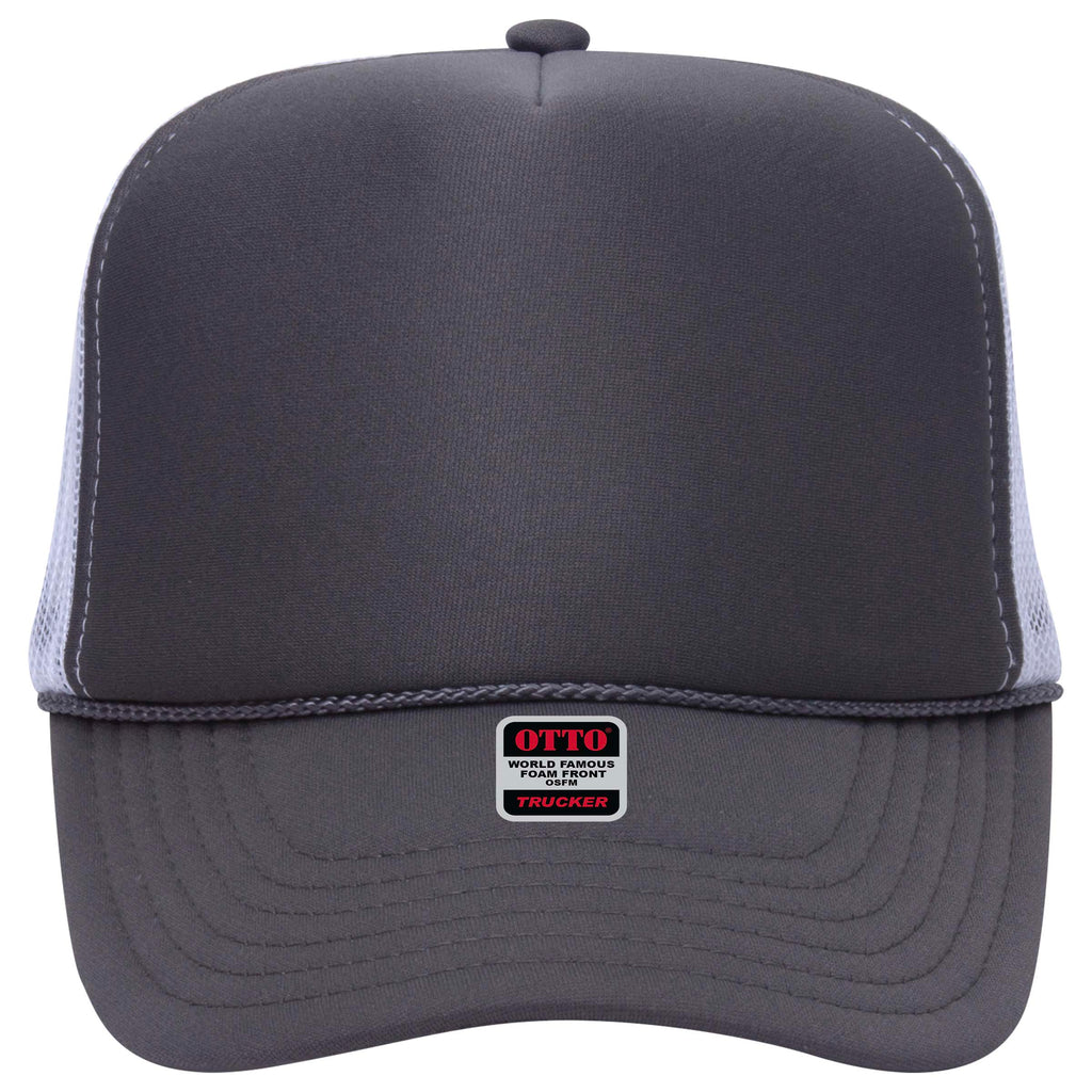 Embroidered Chain Stitch Trucker Hat
