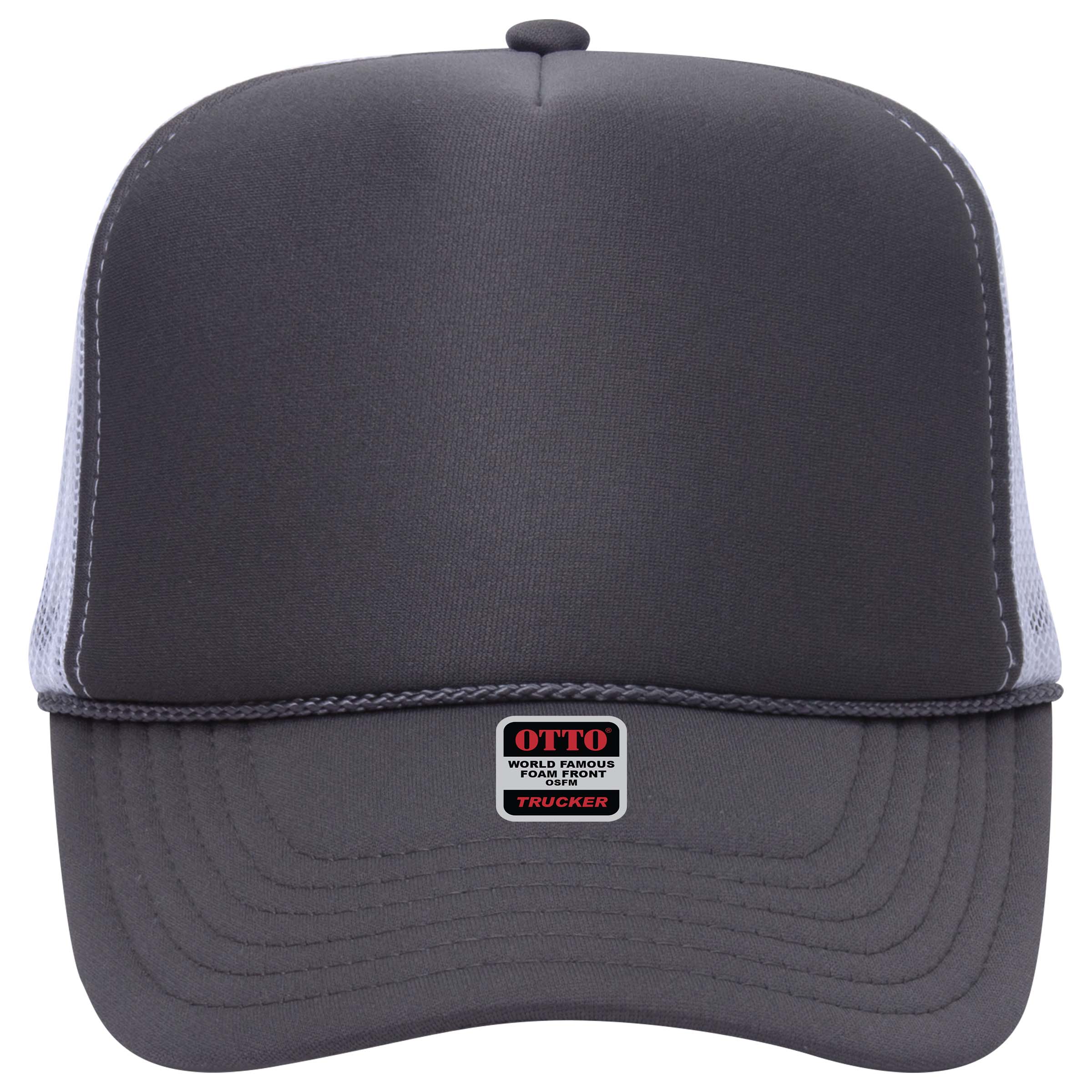 Embroidered Chain Stitch Trucker Hat