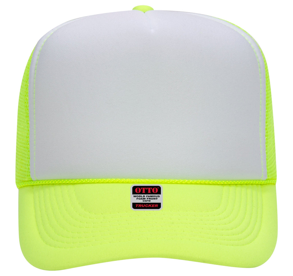 Embroidered Chain Stitch Trucker Hat