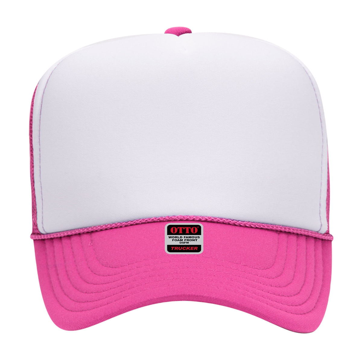 Embroidered Chain Stitch Trucker Hat