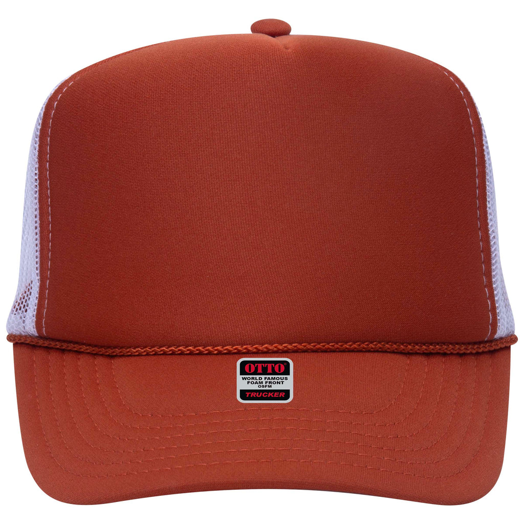 Embroidered Chain Stitch Trucker Hat