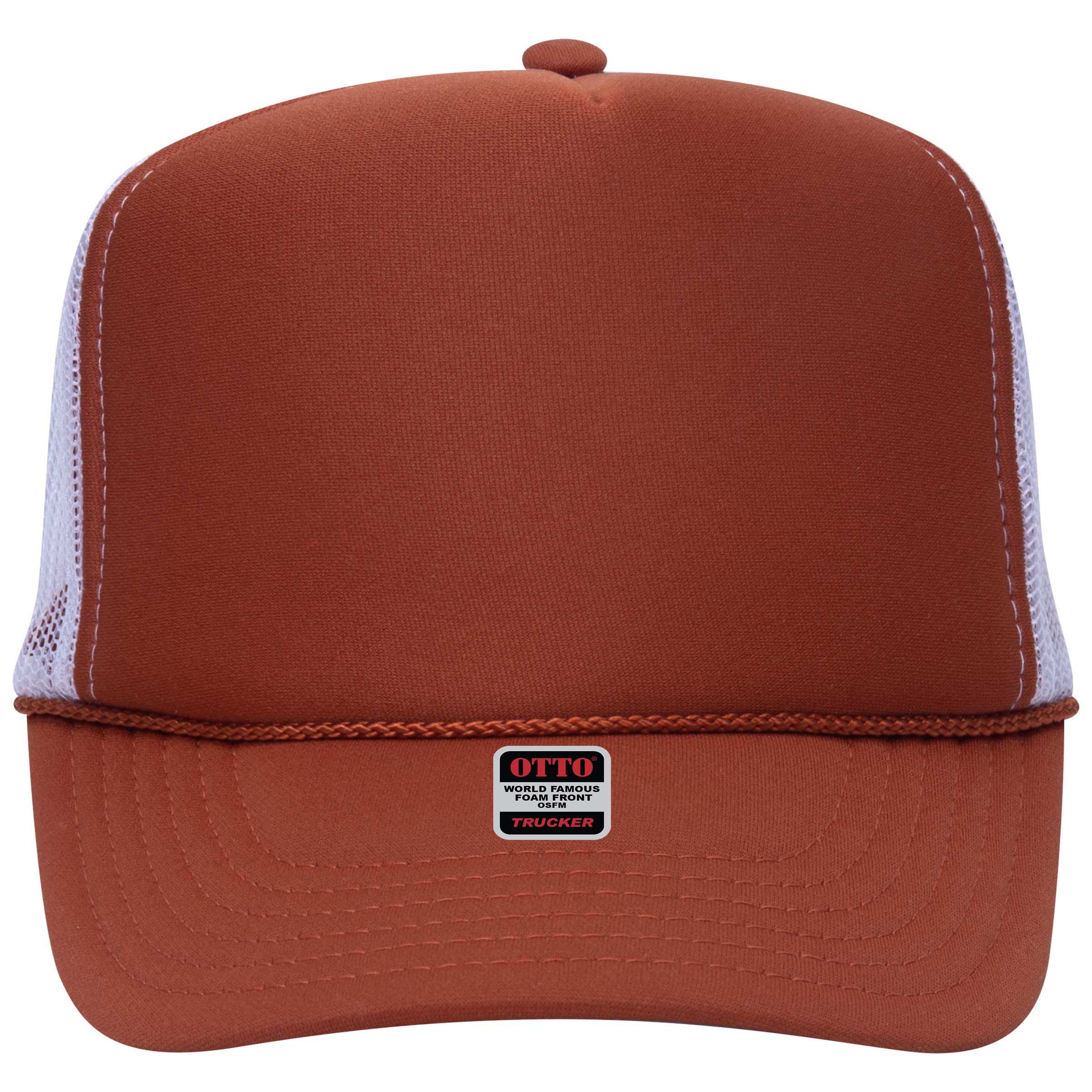 Embroidered Chain Stitch Trucker Hat