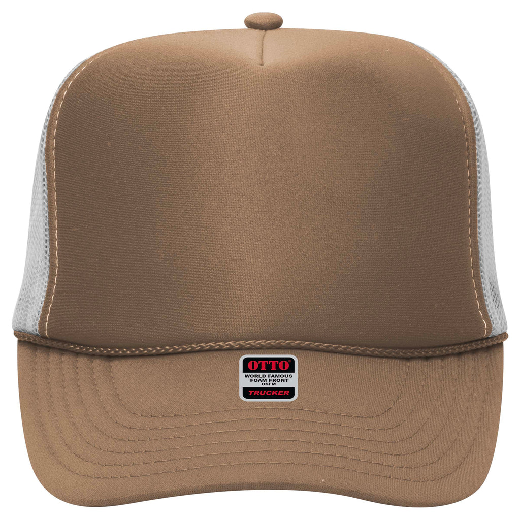 Embroidered Chain Stitch Trucker Hat