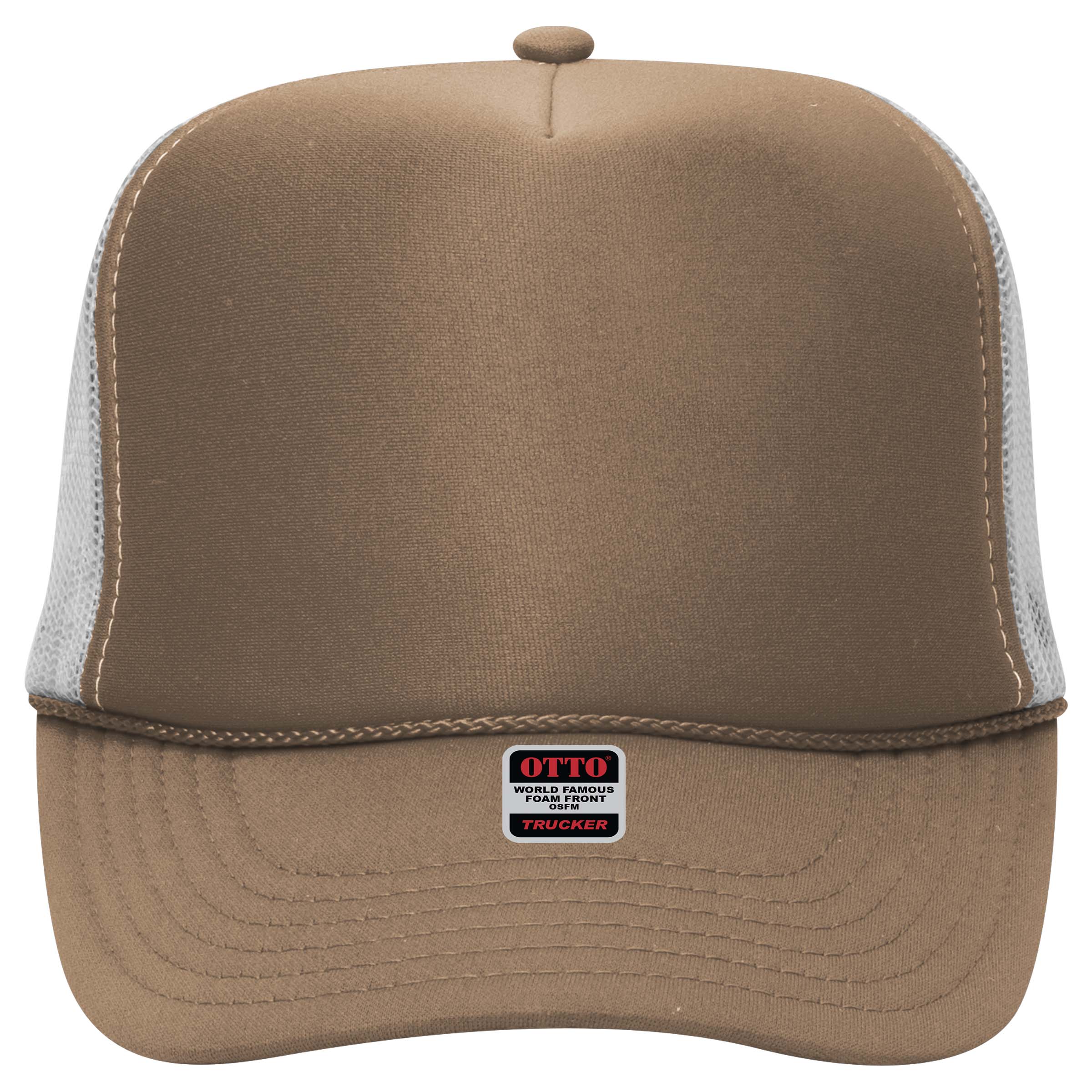 Embroidered Chain Stitch Trucker Hat