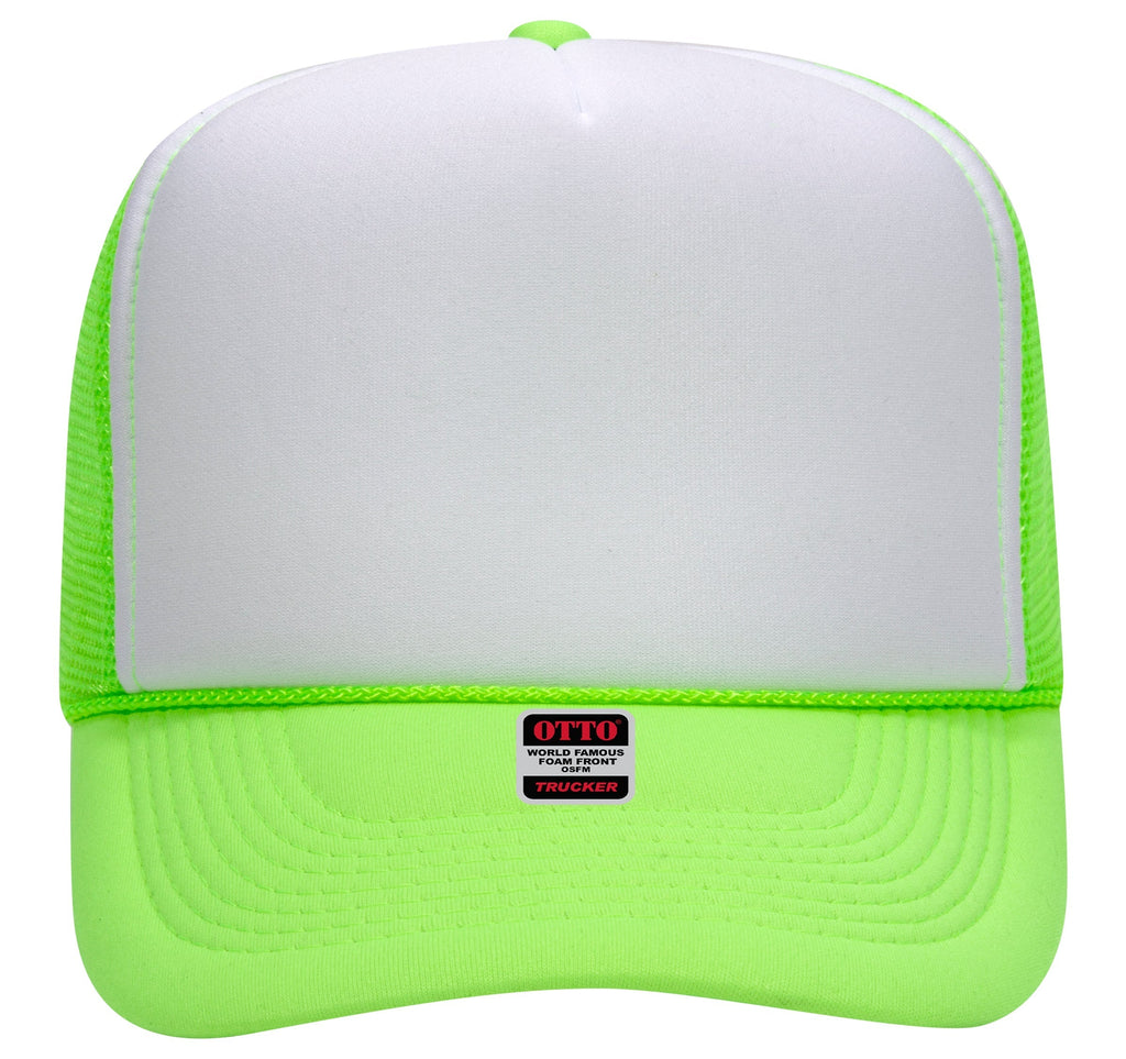 Embroidered Chain Stitch Trucker Hat