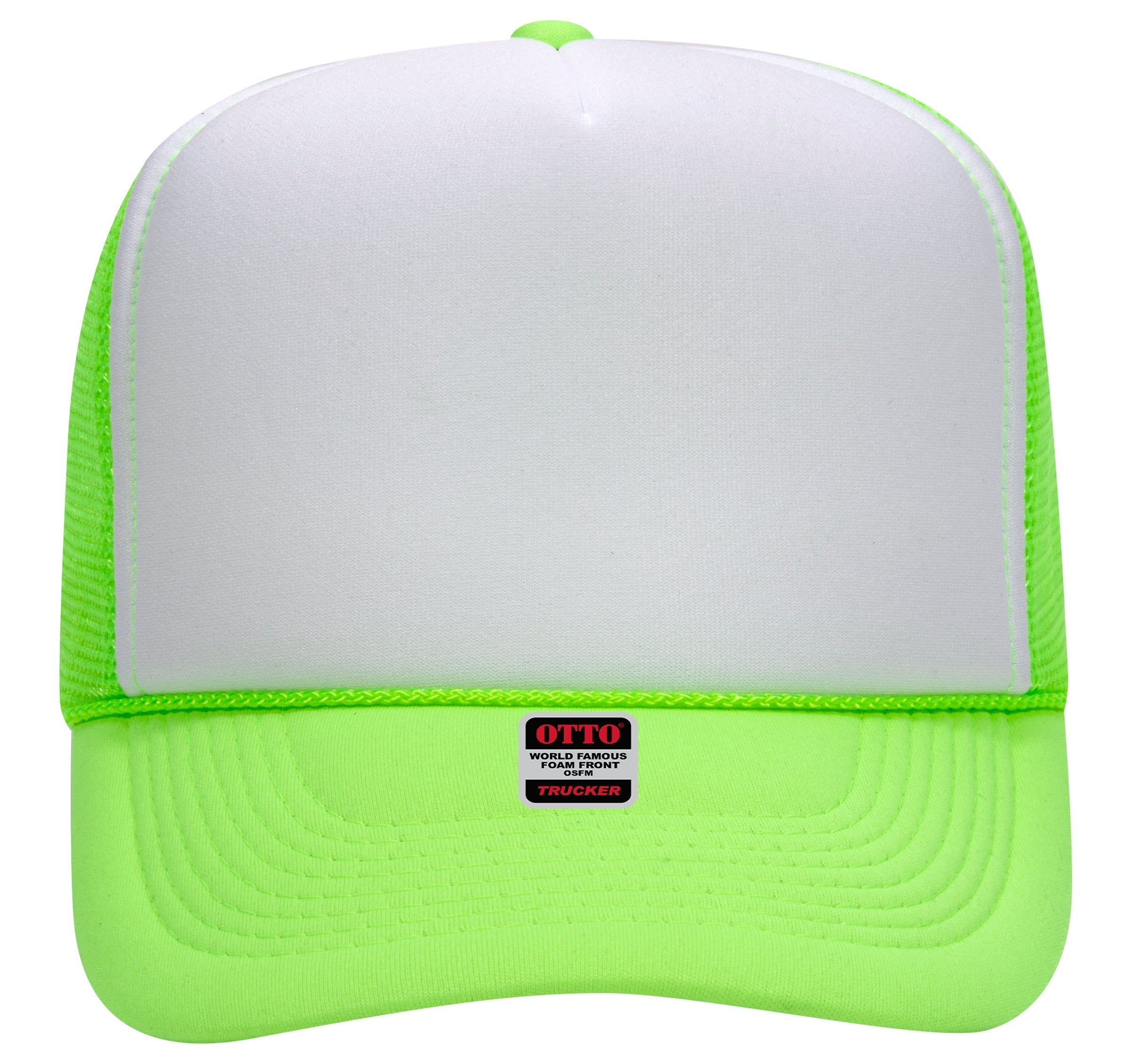 Embroidered Chain Stitch Trucker Hat