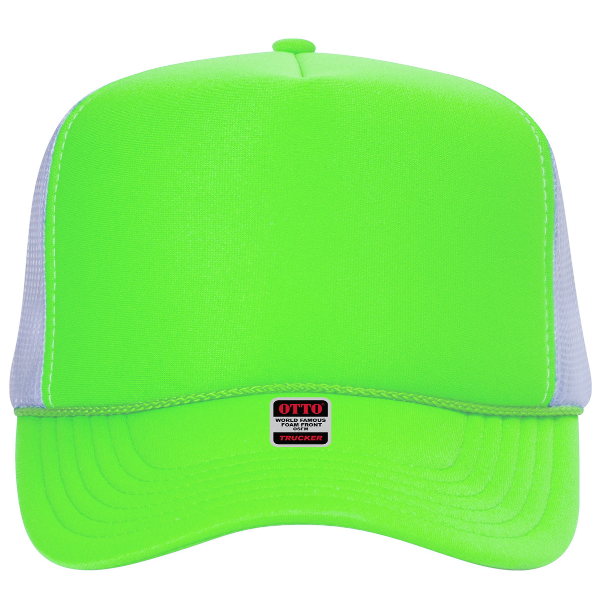 Embroidered Chain Stitch Trucker Hat