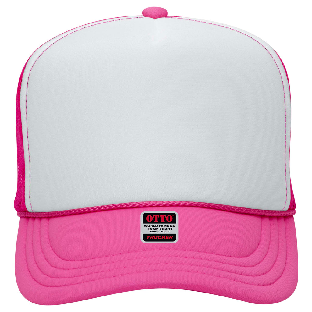 Embroidered Chain Stitch Trucker Hat